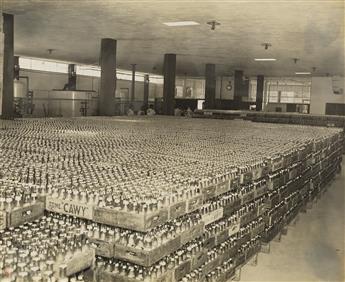 (CUBA--SODA FACTORY) Album depicting the Cawy Bottling Companys glory days in Cuba, with 190 professional photographs and a host of sn